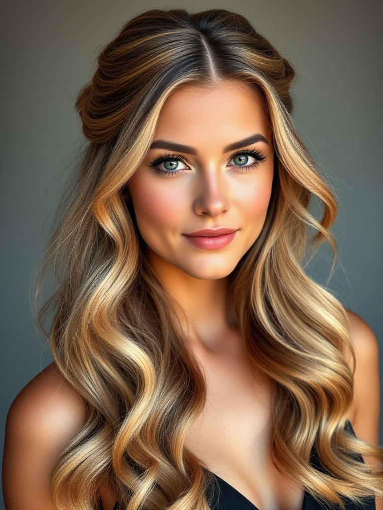 Shoulder-Length Wavy Hairstyles