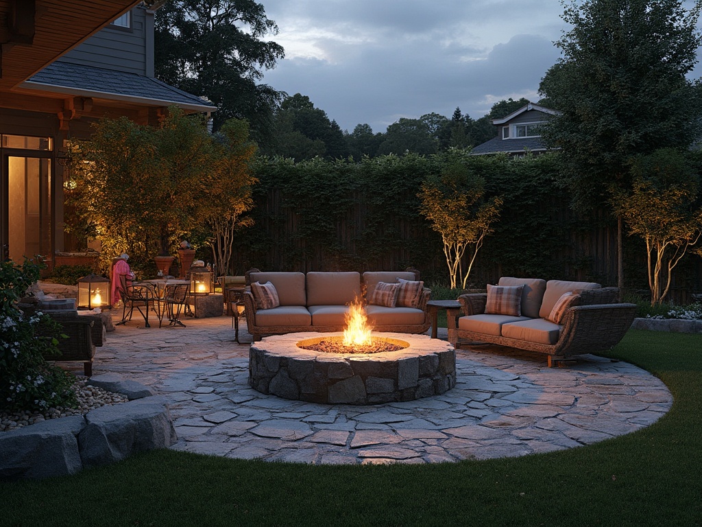 Stone Ring Fire Pit