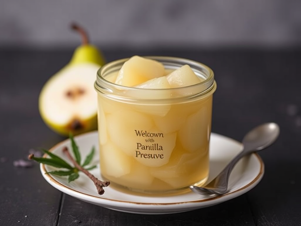 Image for Classic Pear Vanilla Preserves: