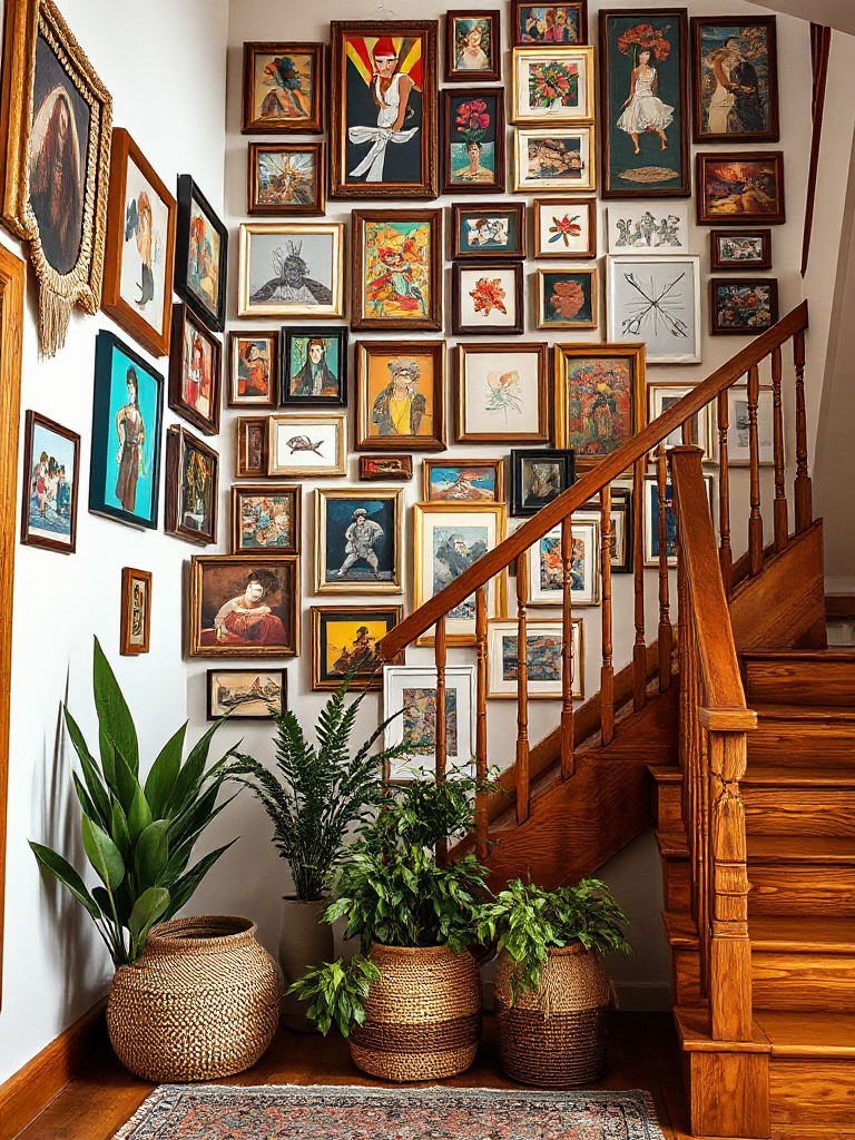 Boho Staircase Ideas