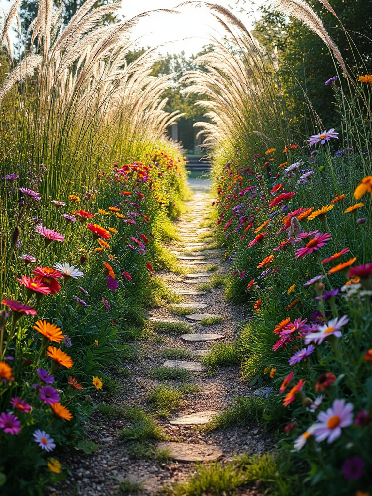 Boho Garden Pathway Ideas