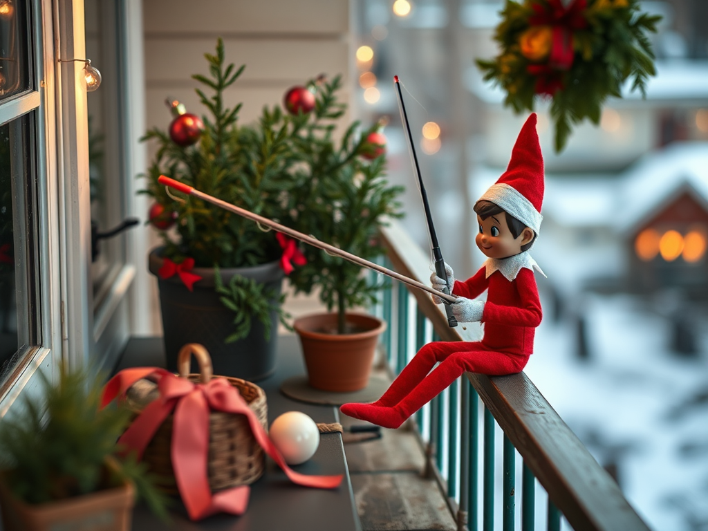 Image for Elf Goes Fishing