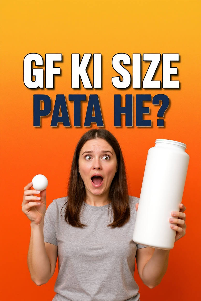 GF ki size pata he?