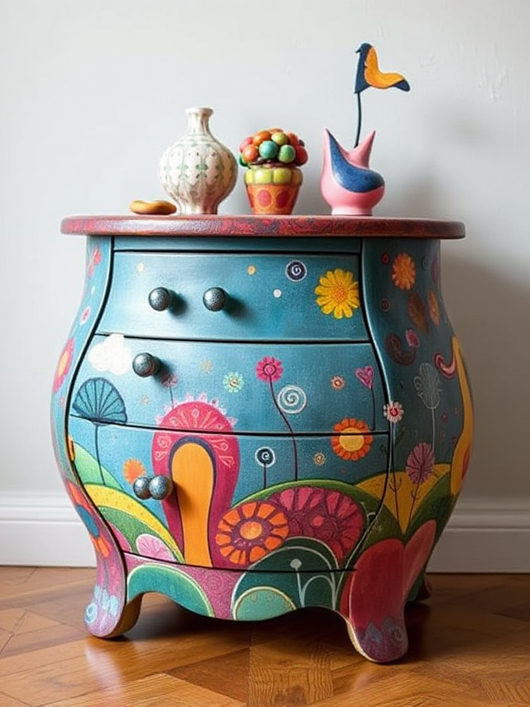 Whimsical Painted Furniture