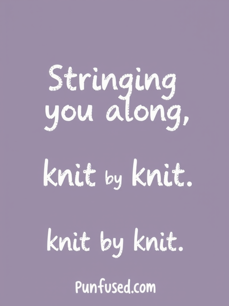 knitting puns