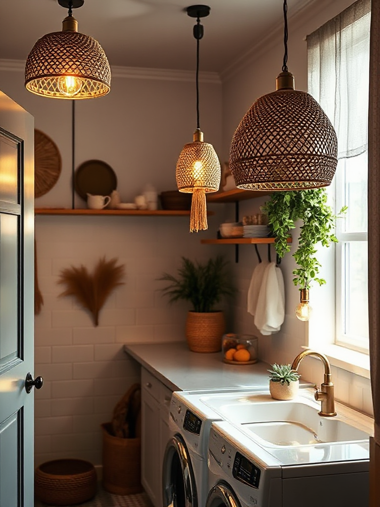 Boho Laundry Room Ideas