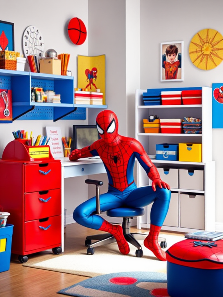 Spider Man Bedroom Ideas