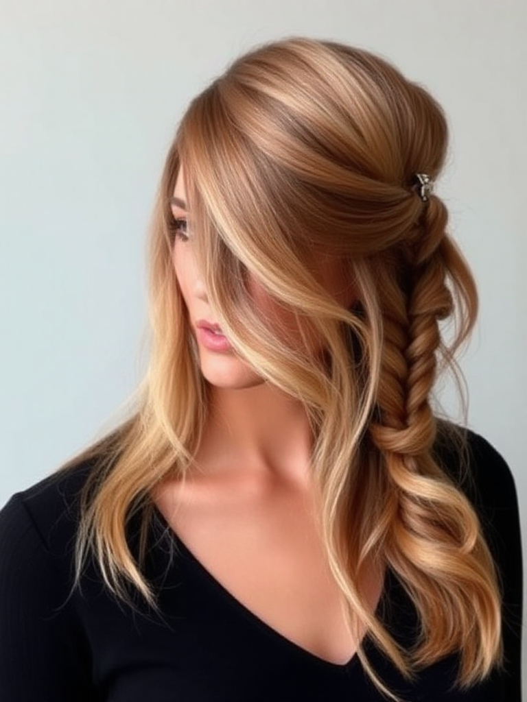 Medium Hairstyle For women