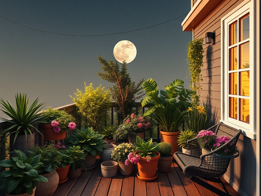 Image for Cottage Core Moon Garden: