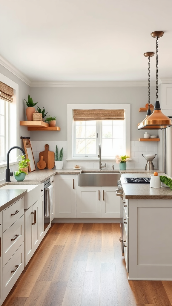 Simple and Timeless Farmhouse Kitchen Design