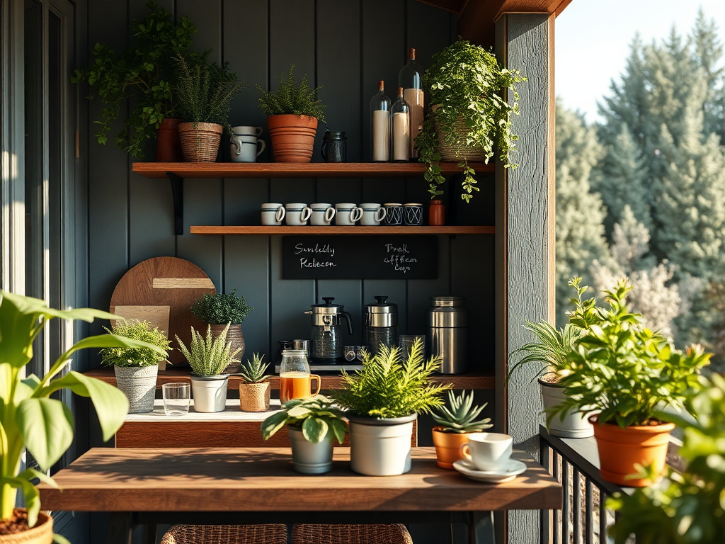 Image for Farmhouse Coffee Bar Station: