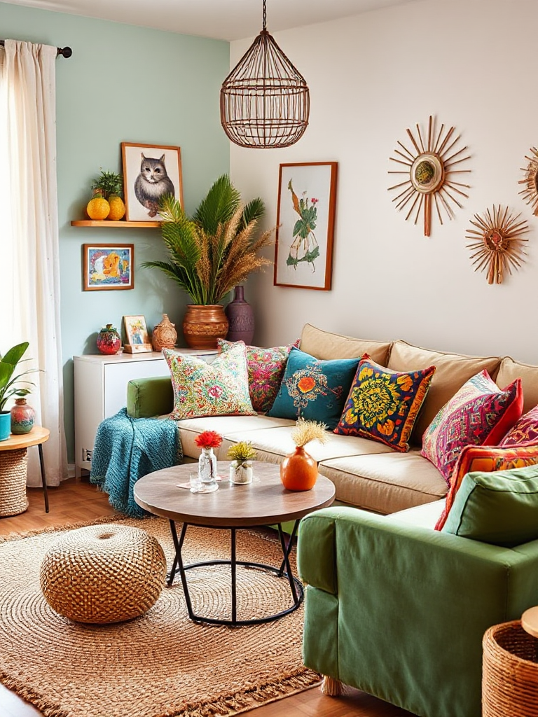 Boho Living Room Ideas