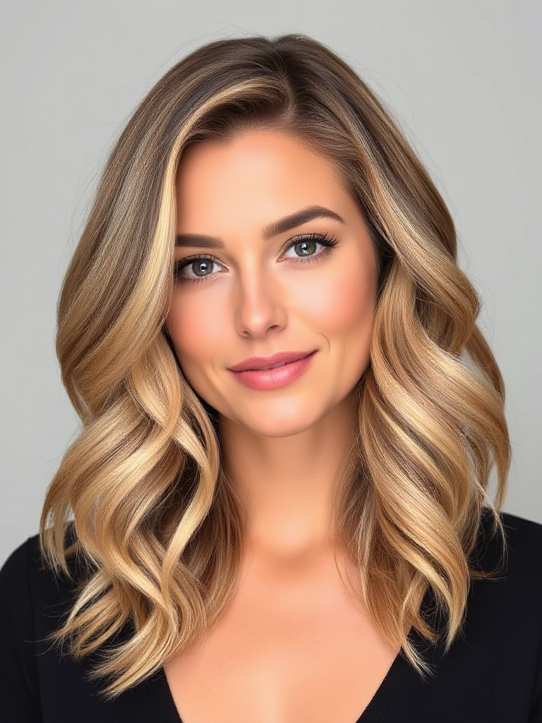 Shoulder-Length Hair with Layers