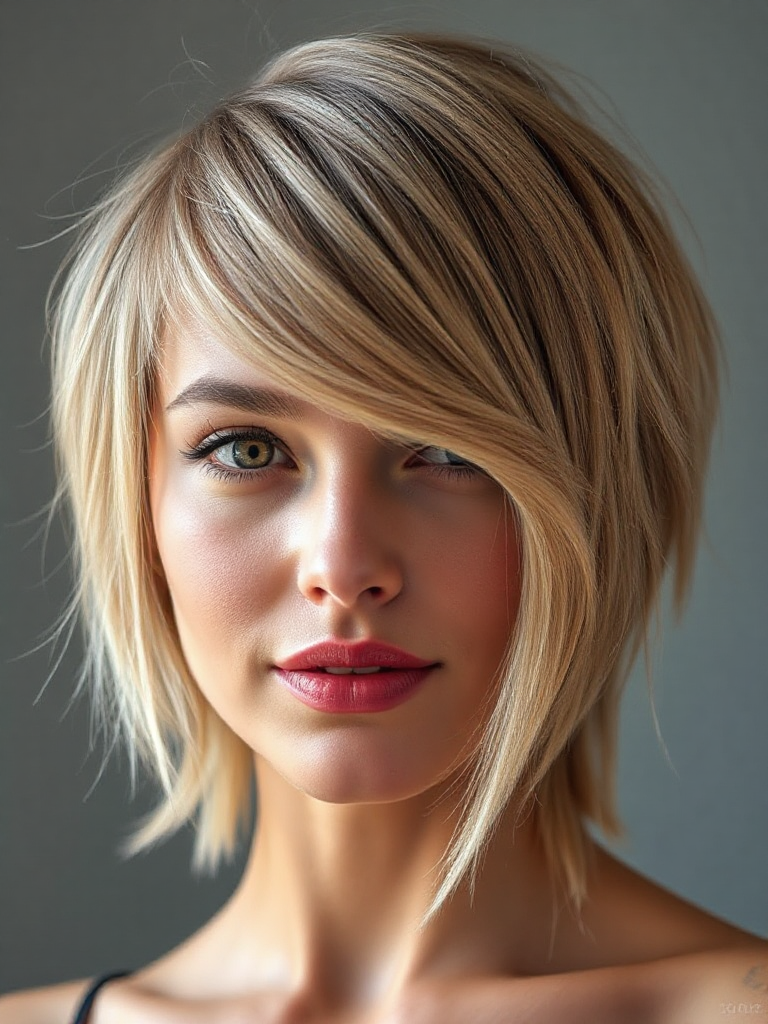 Short Asymmetrical Haircuts