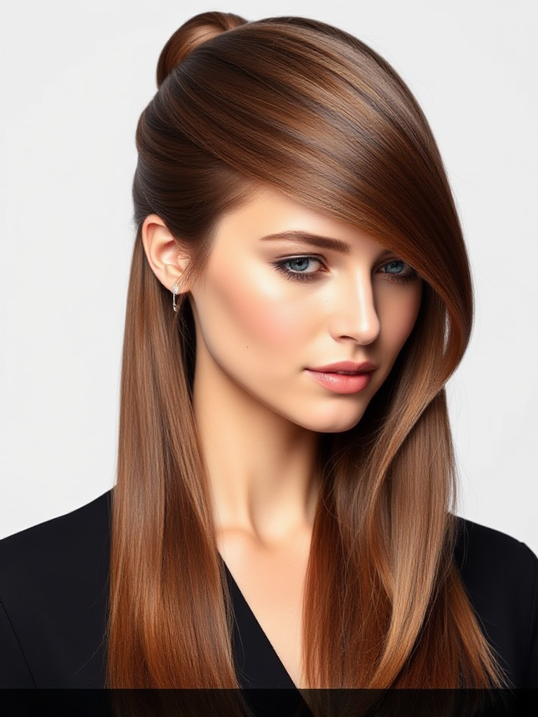 Long Sleek Hairstyles