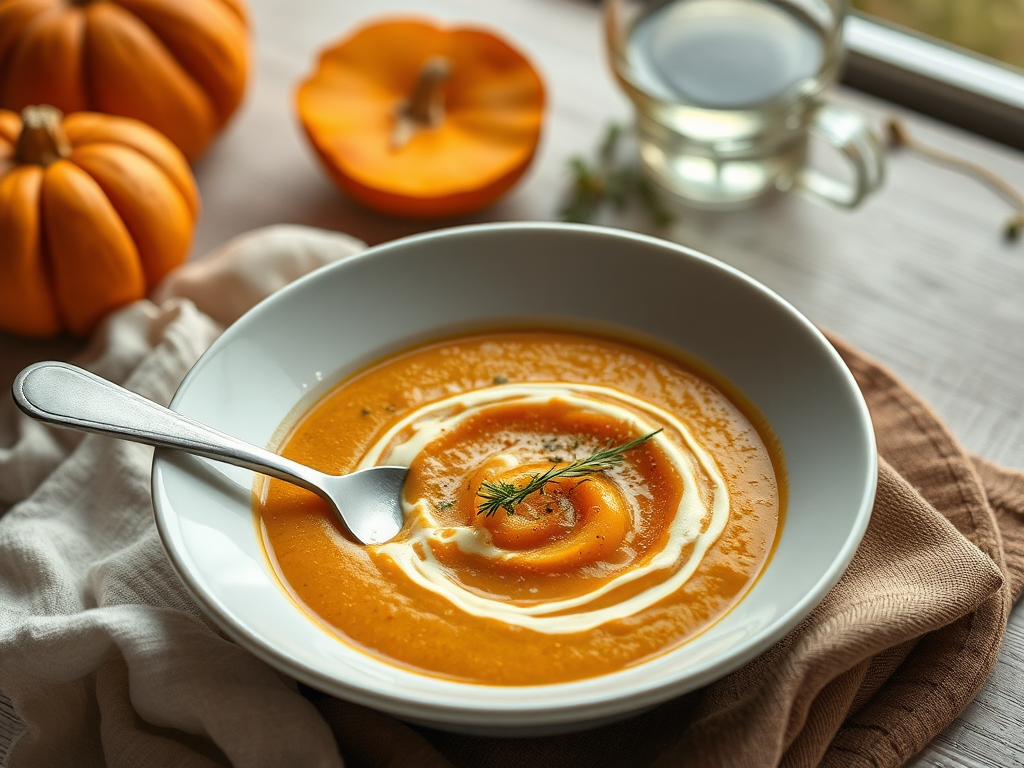 Image for Roasted Butternut Squash Soup: