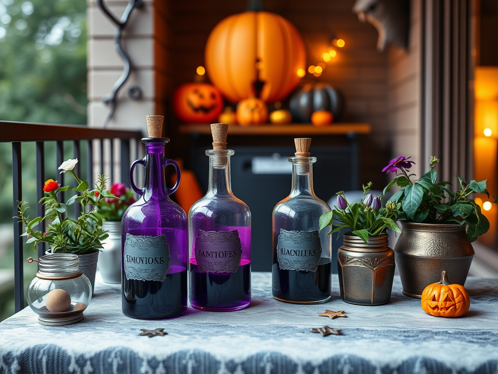 Image for Spooky Potion Bottles: