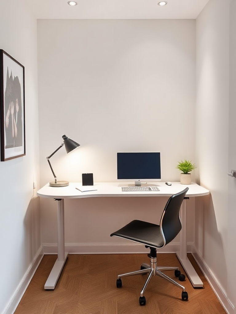 Small Home Office Double Desk