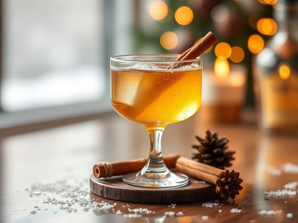 Image for Cinnamon Maple Whiskey Sour: