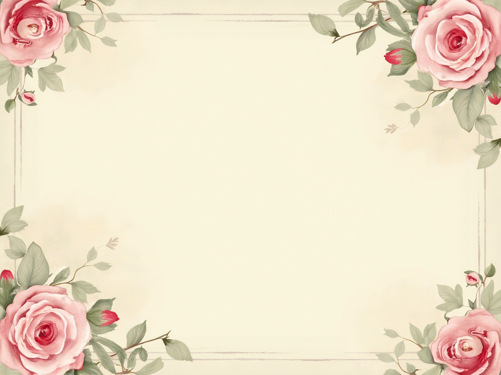 Timeless Elegance: Vintage Roses Wallpaper