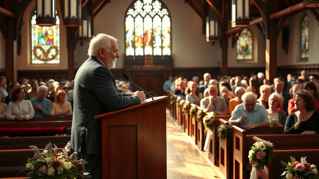스톤브리아 커뮤니티 교회의 쳇 스윈돌 목사님