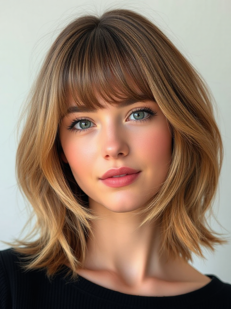 Medium Layered Haircuts