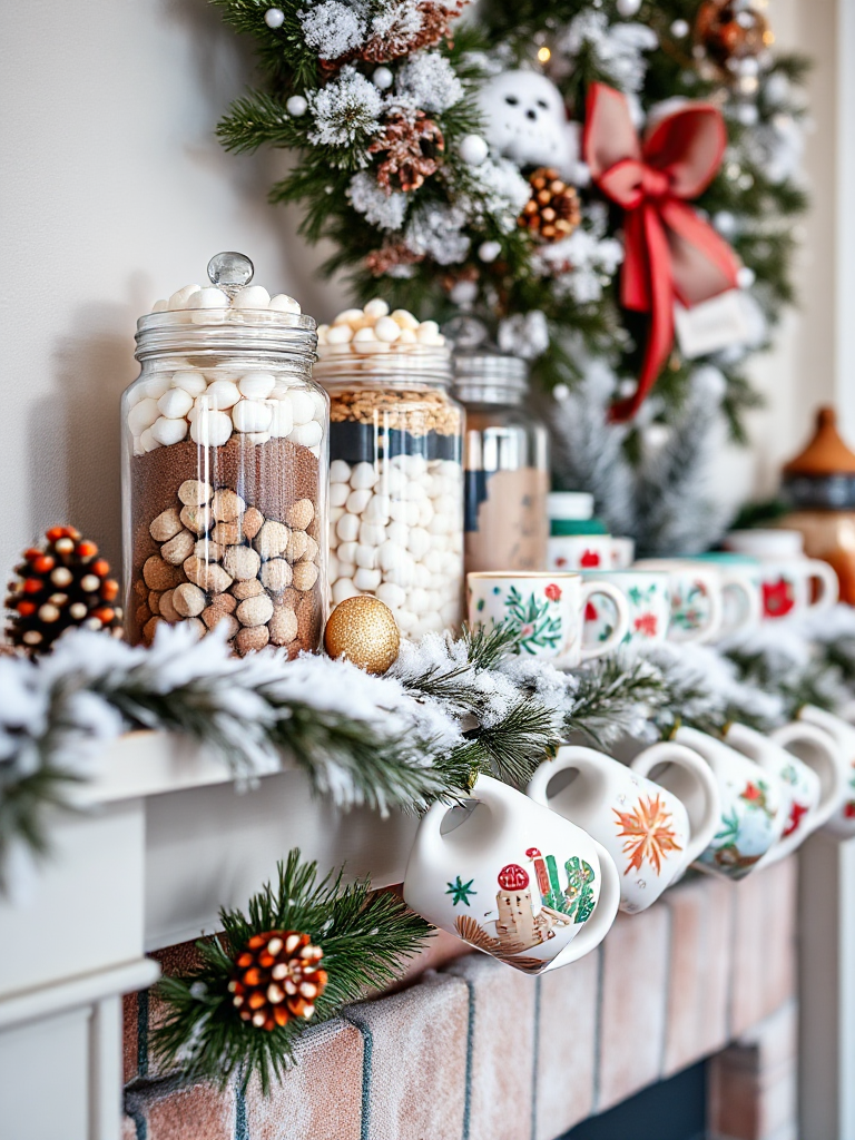 Winter Mantel Decorating Ideas