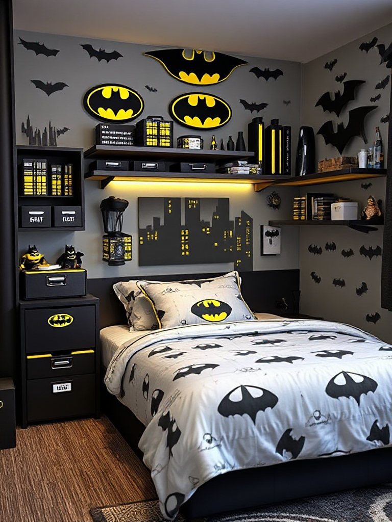 Batman Bedroom Ideas