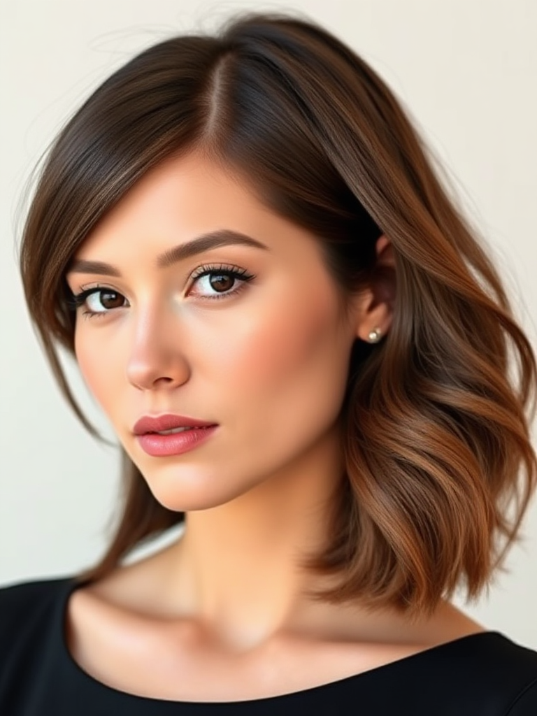 Chin-Length Asymmetrical Haircut