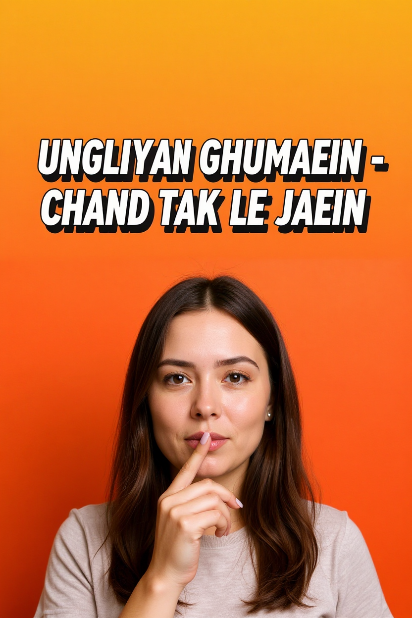 Ungliyan ghumaein - chand tak le jaein