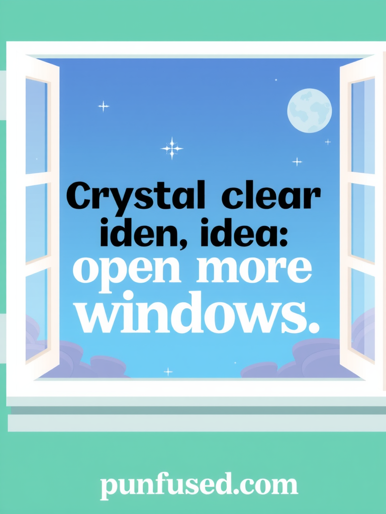 window puns