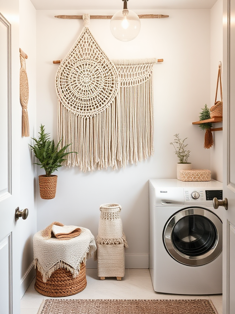 Boho Laundry Room Ideas