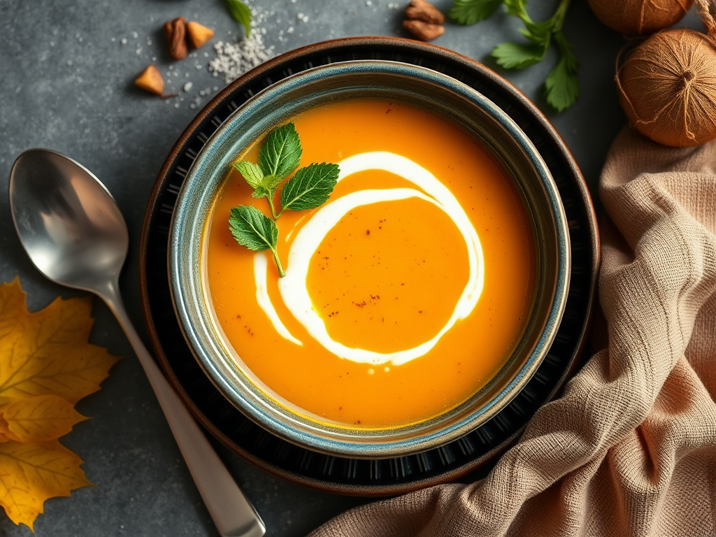 Image for Thai Coconut and Sweet Potato Soup