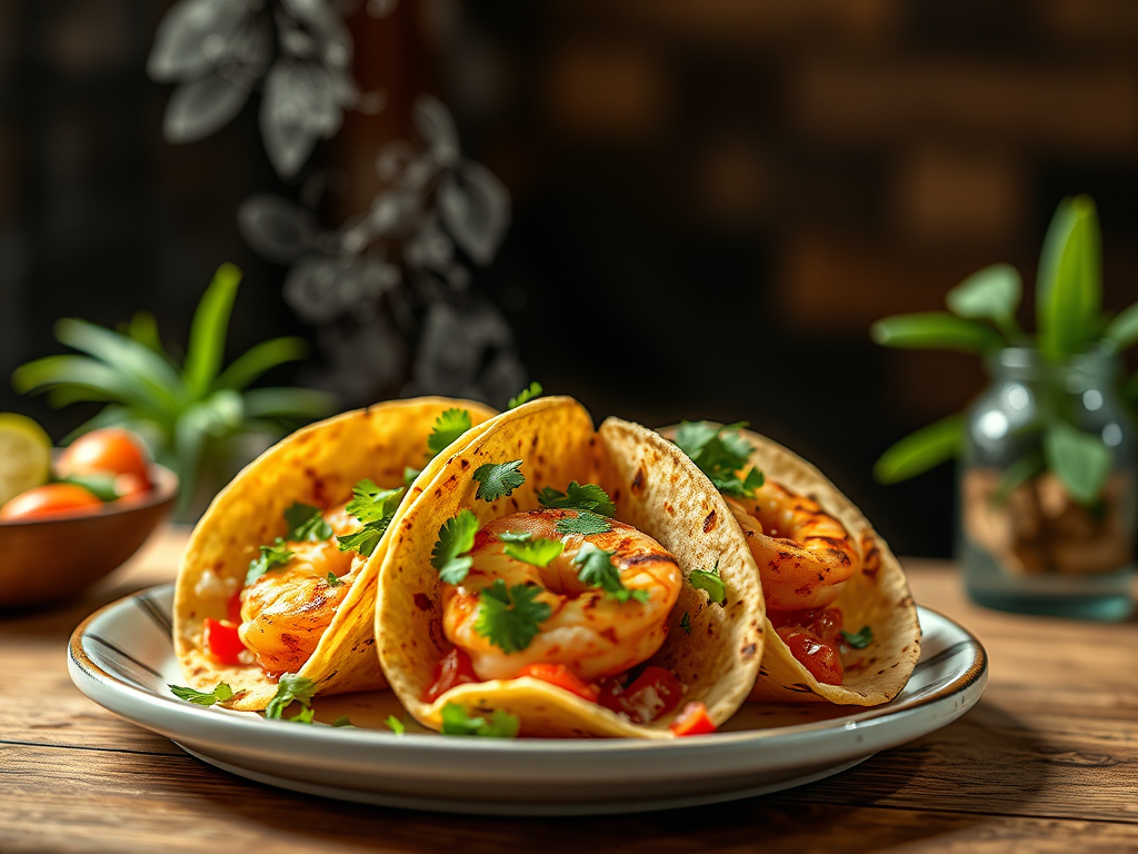 Image for Mexican Grilled Shrimp Tacos