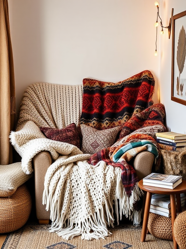 Boho Reading Nook