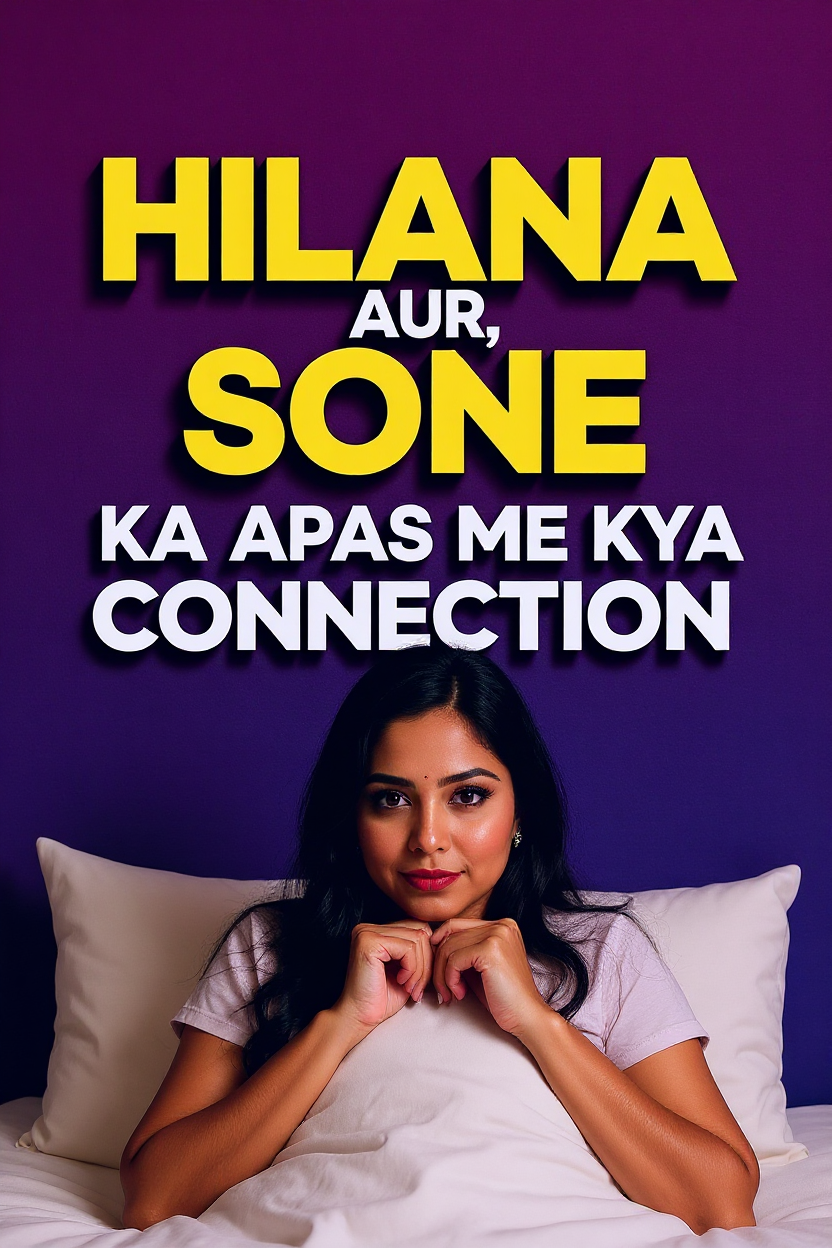 Hilana aur sone ka apas me kya connection