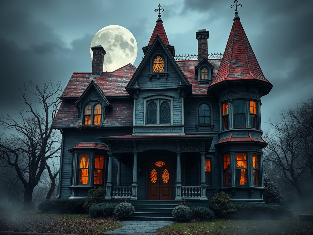 Image for Haunted House Facade