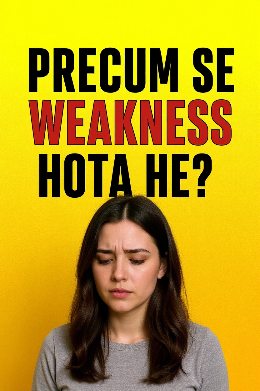 Precum se weakness hota he?