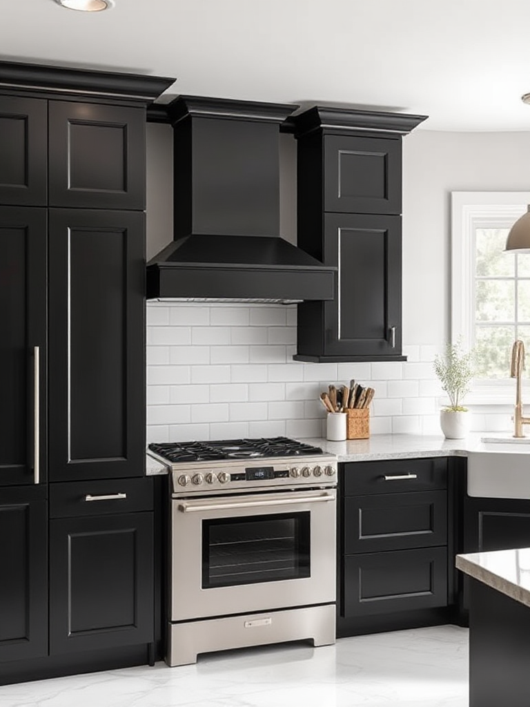 Backsplash Ideas For Dark Cabinet Kitchen