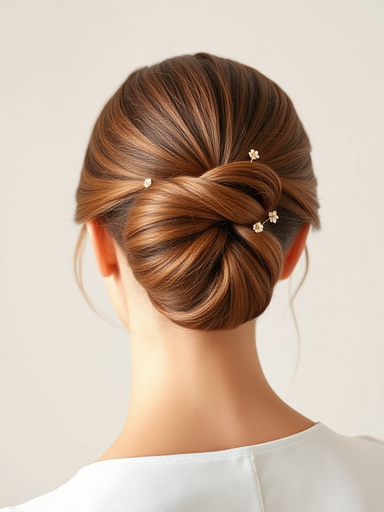 Elegant Updo for Long Hair