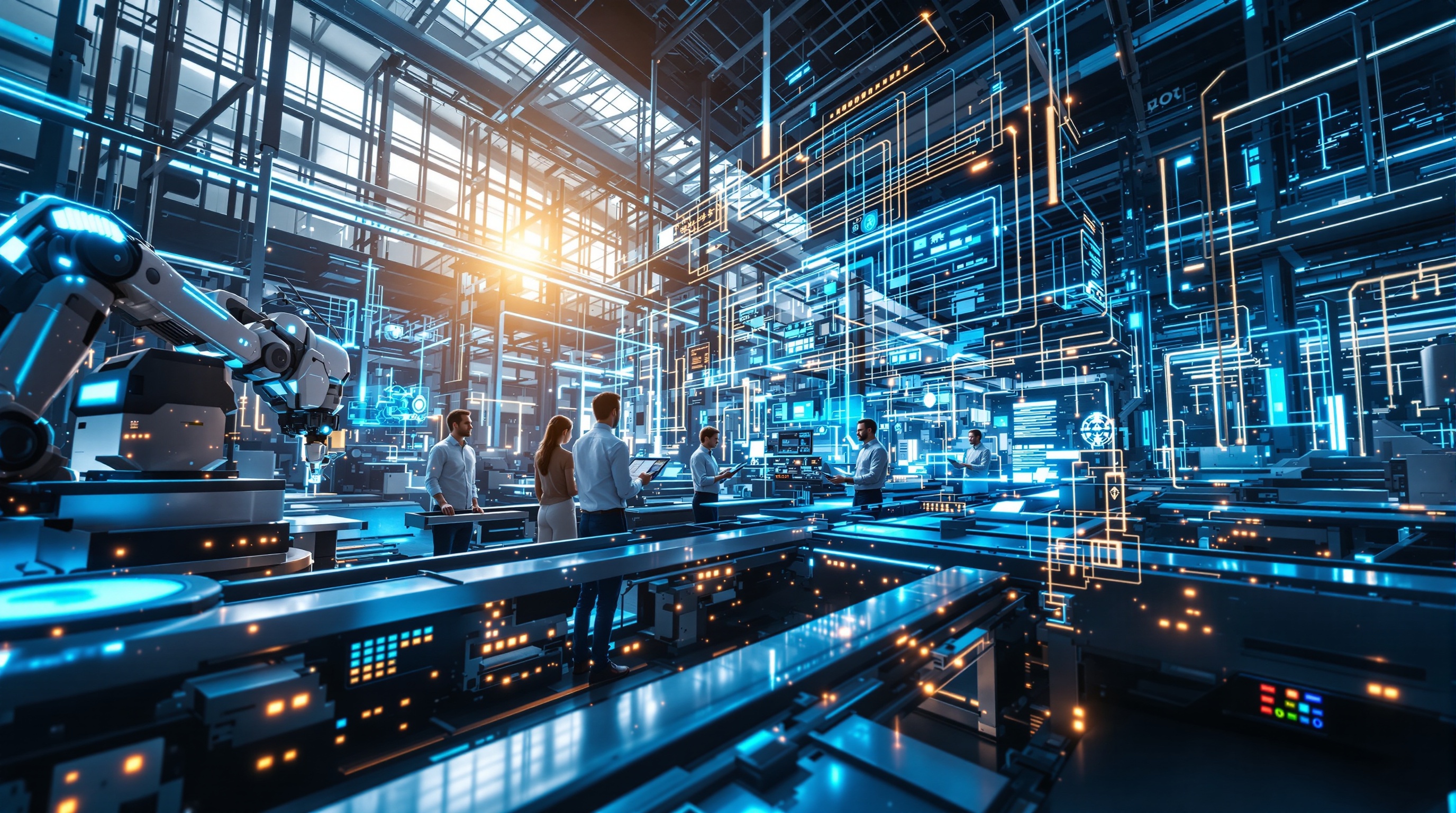 Intelligent Production Management: AI Automation in Manufacturing