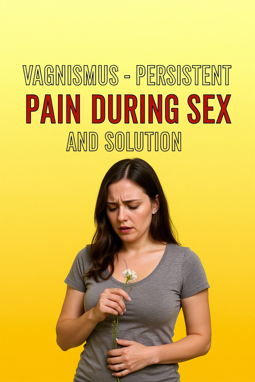 Vagnismus - persistent pain during sex and solution