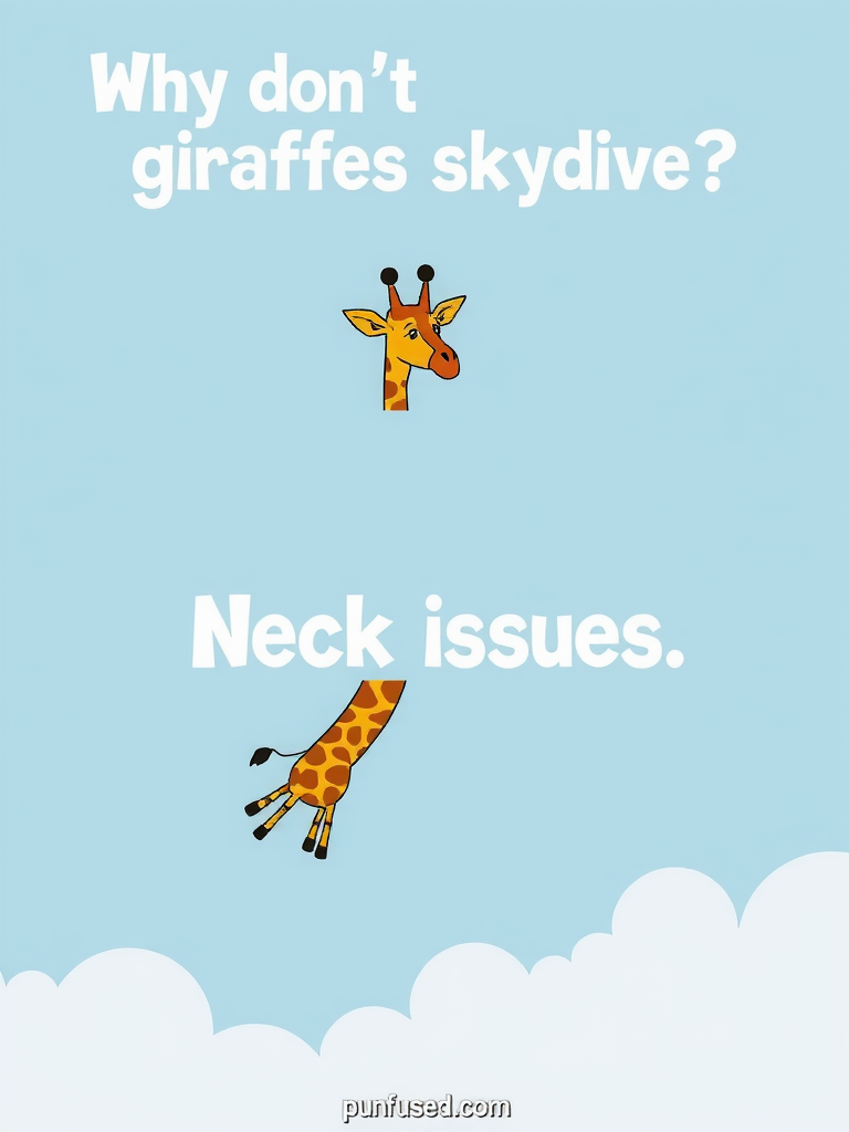 giraffe puns