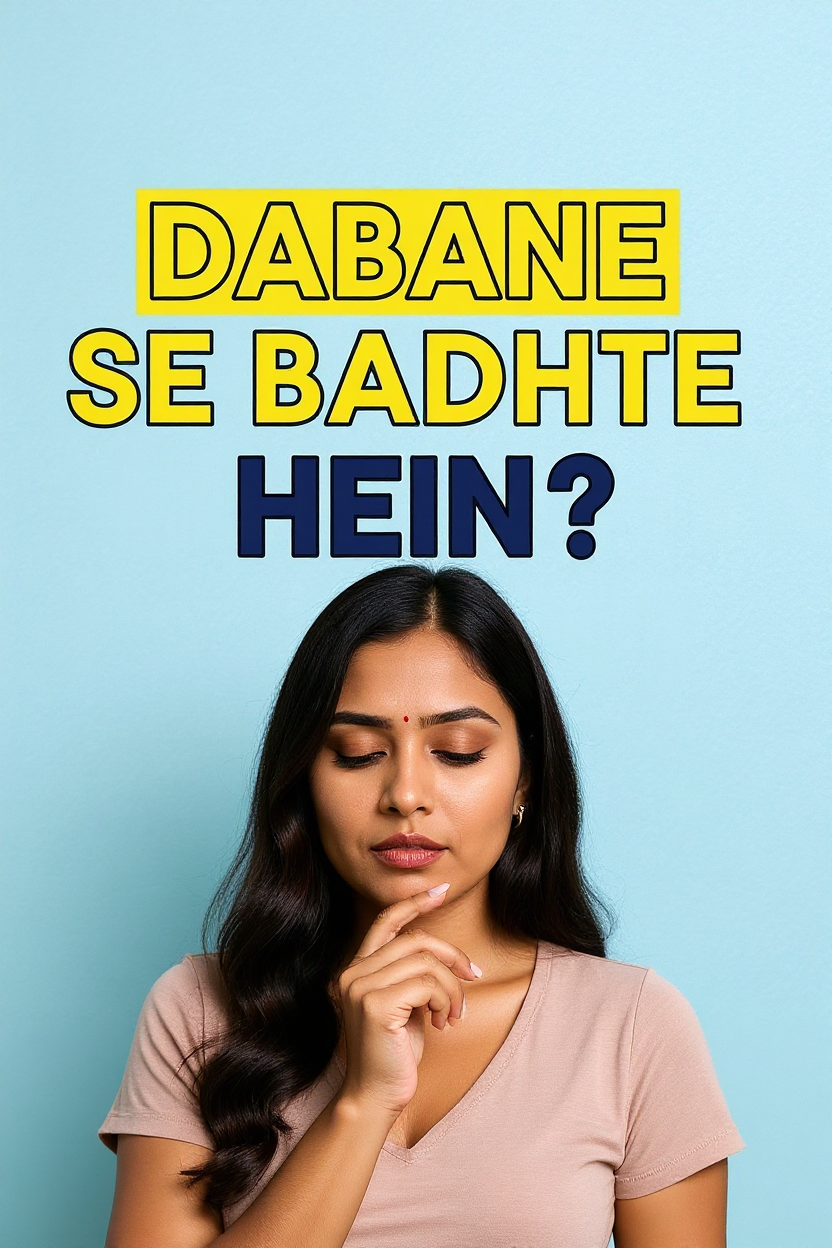 Dabane se badhte hein?