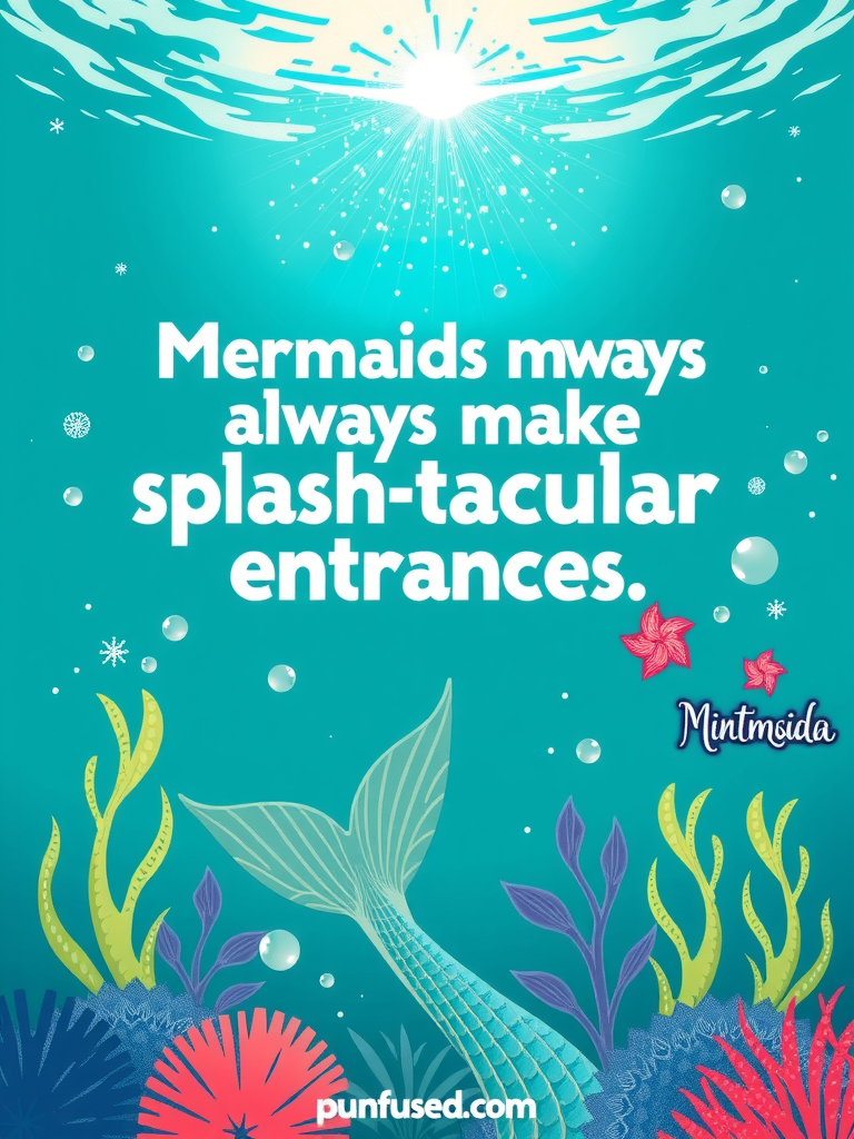 mermaid puns