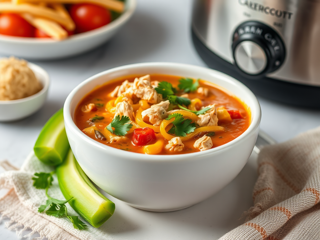 Image for Slow Cooker Chicken Taco Soup