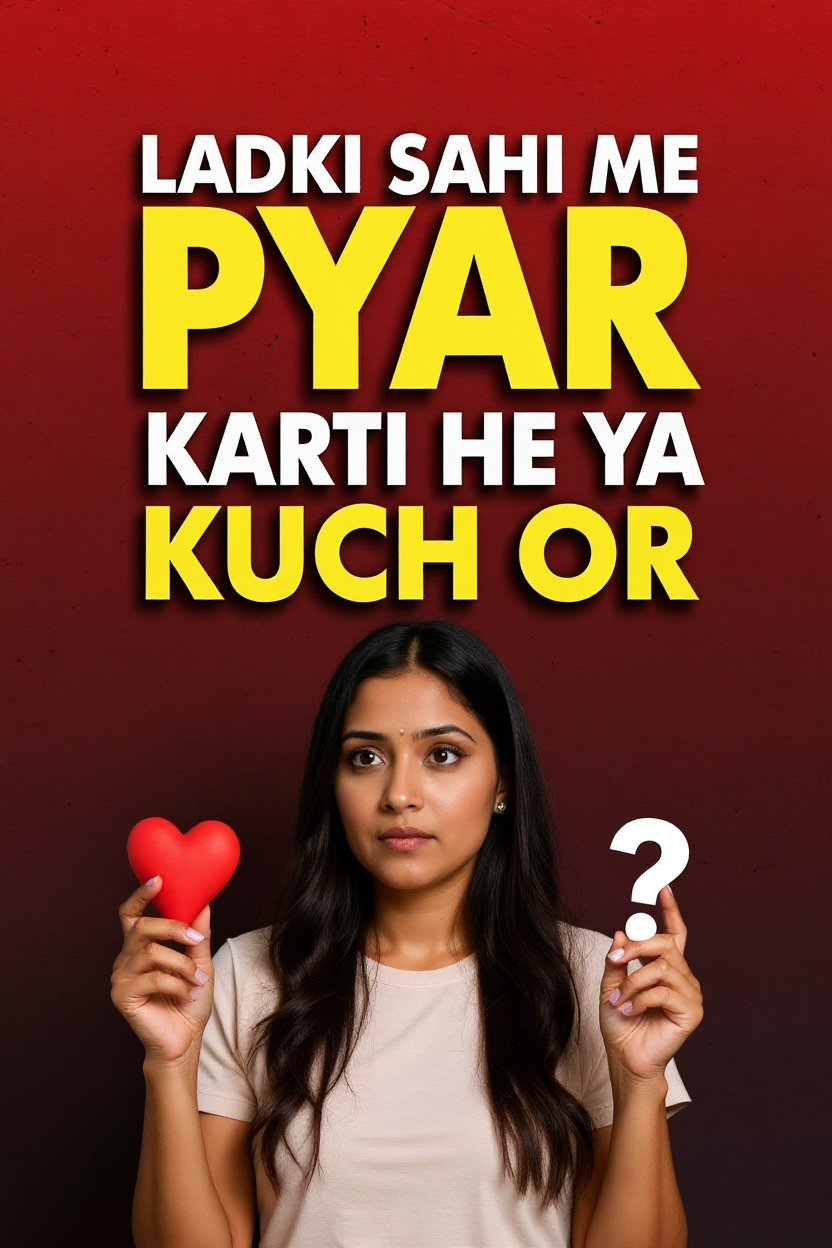 Ladki sahi me pyar karti he ya kuch or