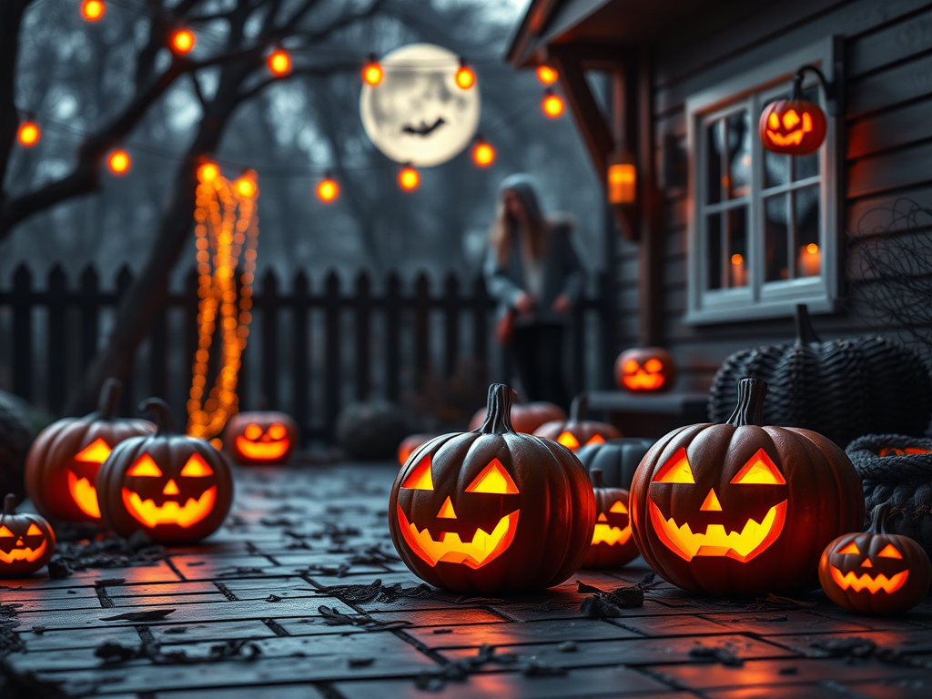 Image for Glowing Jack-o'-Lanterns: