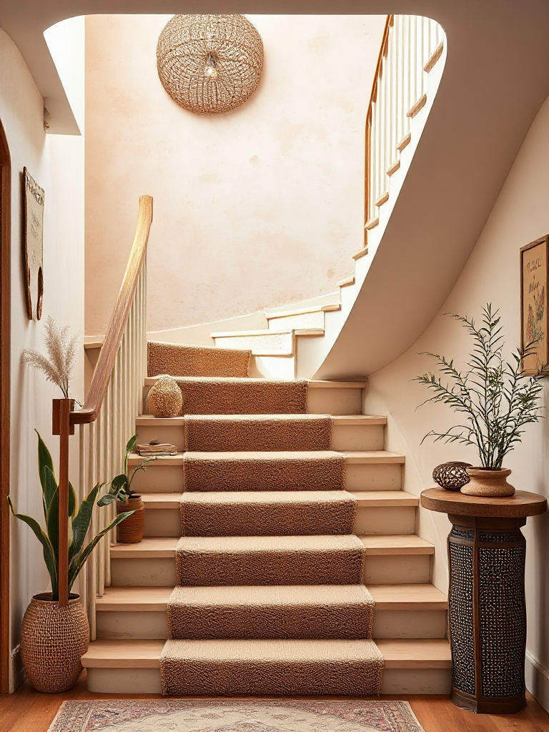 Boho Staircase Ideas