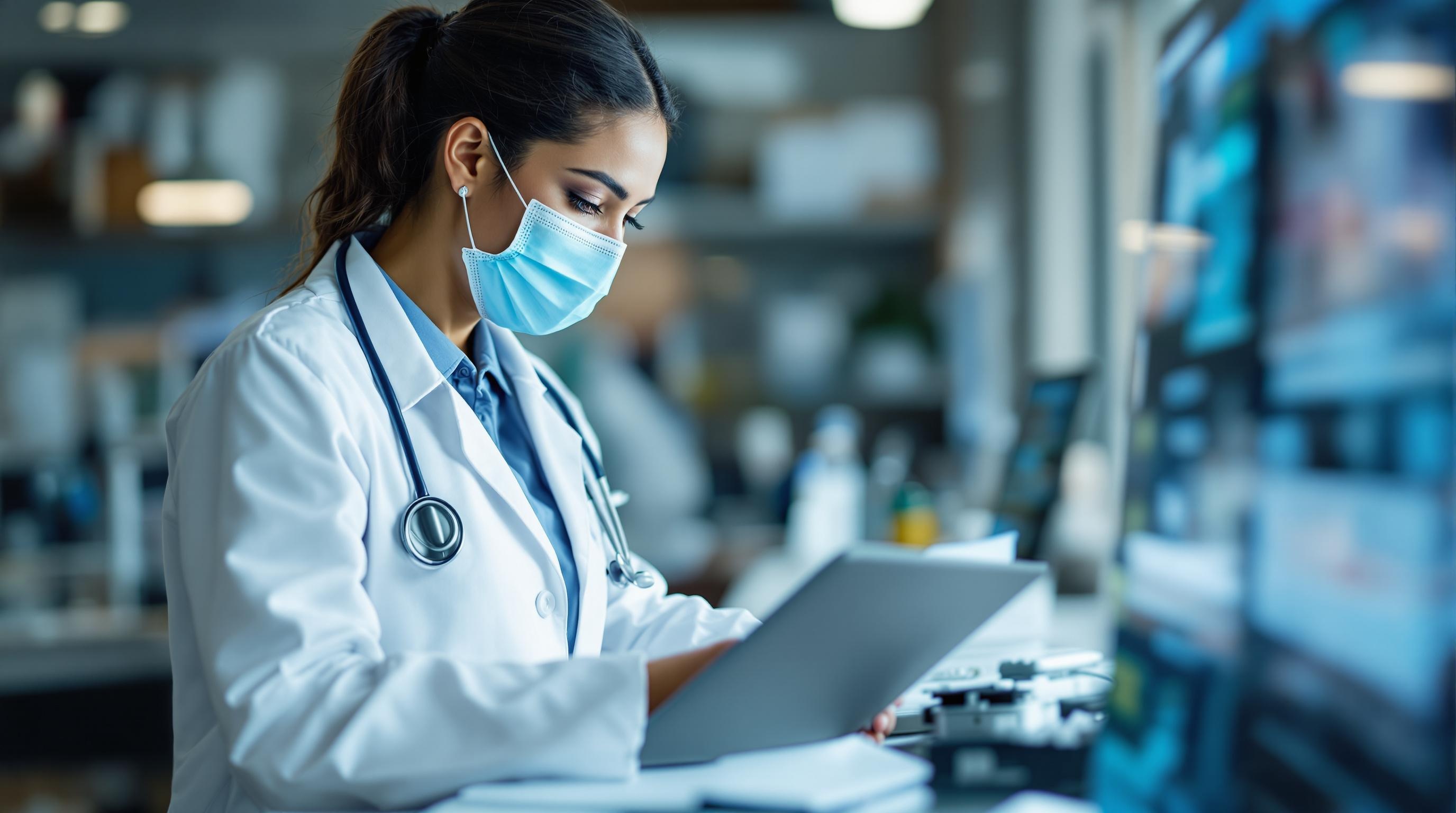 Create an ultra realistic photo of Physician Assistant . Use the <brand-guidelines> below and <negative-prompts>.

<brand-guidelines>

Photography Style:

Authentic and candid style showcasing diverse individuals in workplaces
Natural lighting and rule of thirds composition
Focus on creating relatable, genuine moments
Images must embody brand traits: Friendly, Empowering, Authentic, Knowledgeable, and Trustworthy

Subject Matter:

Candid shots of individuals in their work environments
Close-up and point-of-view shots encouraged
Show diverse range of careers
Create intimacy and personal connection with viewers

Technical Guidelines:

Use airy, natural lighting
Balanced compositions using rule of thirds
Leading lines to guide viewer attention
High-quality, professional images only
No stock photos or artificial poses

Diversity Requirements:

Represent various demographics
Include different genders, ethnicities, ages, and abilities
Showcase diverse career paths
Reinforce inclusive brand values

The guidelines emphasize authenticity and emotional connection while maintaining professional quality and brand alignment. Photos should help tell the story of career exploration and professional growth.

</brand-guidelines>

<negative-prompts>

No staged poses, no stock photo look, no artificial lighting, no over-processing, no unrealistic simulator screens

</negative-prompts>

